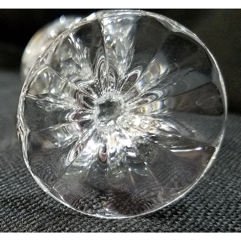Single Cut Glass Cordial / Ring Holder